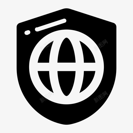 互联网安全屏蔽互联网安全圈图标svg_新图网 https://ixintu.com 互联网安全 互联网安全圈 屏蔽