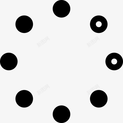 加载缓冲图标svg_新图网 https://ixintu.com 下载 加载 加载轮 缓冲 进度 进程