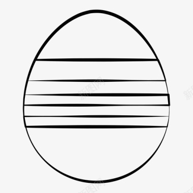 复活节彩蛋食物颜料图标图标
