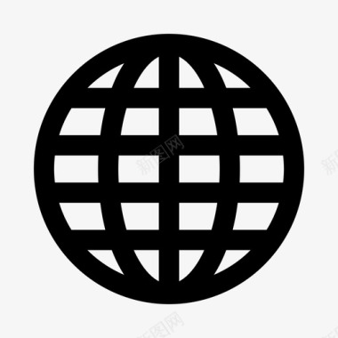 全球互联网信号图标图标