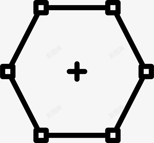 关节控制创建图标svg_新图网 https://ixintu.com Pretycons设计轮廓 关节控制 创建 插图 绘制 设计