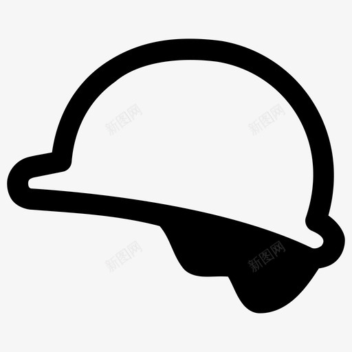 头盔足球护垫图标svg_新图网 https://ixintu.com 头盔 护垫 橄榄球 足球 运动 防护