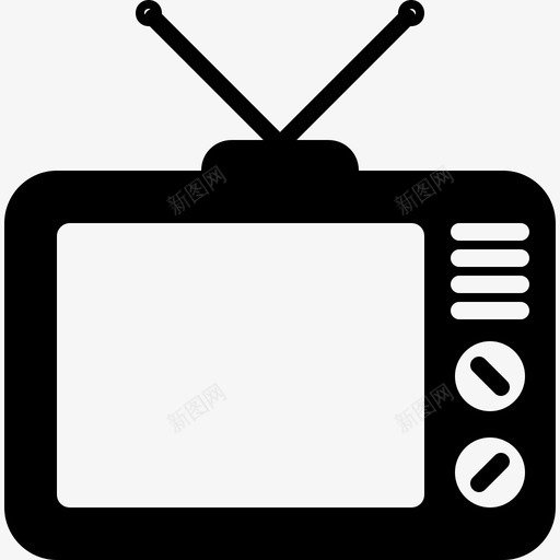 电视设备娱乐图标svg_新图网 https://ixintu.com 娱乐 电视 设备 设备可靠响应