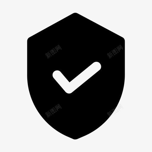 安全检查检查标记屏蔽图标svg_新图网 https://ixintu.com 安全检查 屏蔽 接口 检查标记