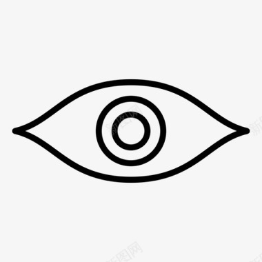 眼睛视力视野图标图标