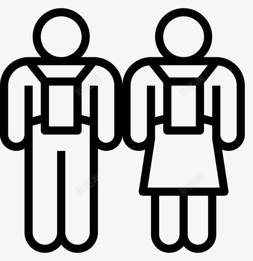 学生教育人图标svg_新图网 https://ixintu.com 人 学校 学生 官员 教育