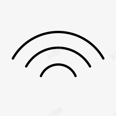 wifi数字电子商务图标图标