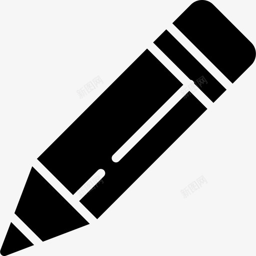铅笔器具木工图标svg_新图网 https://ixintu.com 仪器 器具 工作 工具 木工 装饰 设备 铅笔