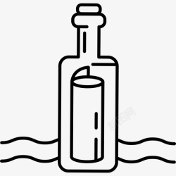 瓶内瓶内信息航海图标超薄高清图片