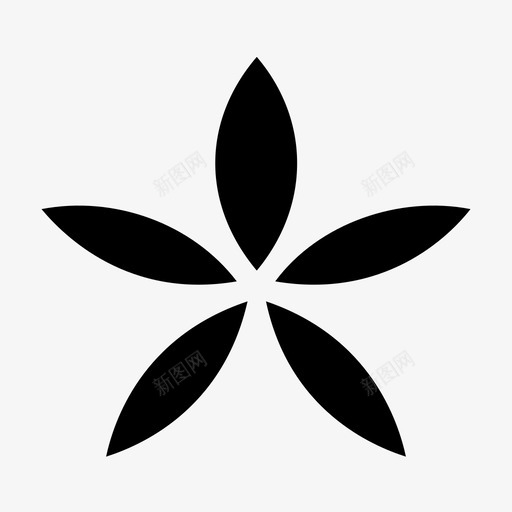 叶天然自然图标svg_新图网 https://ixintu.com 叶 天然 植物 植物脉 自然