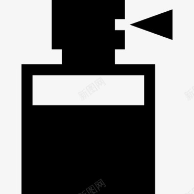 香水瓶古龙水香水图标图标