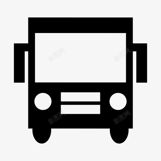 公共汽车司机公共交通工具图标svg_新图网 https://ixintu.com 公共交通工具 公共汽车 司机 车辆