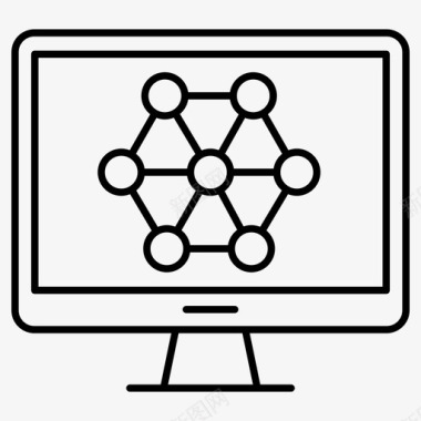 网页可见性网络优化图标图标