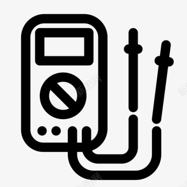 电压表电学测量图标图标