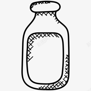 盐瓶厨房工具胡椒瓶图标图标