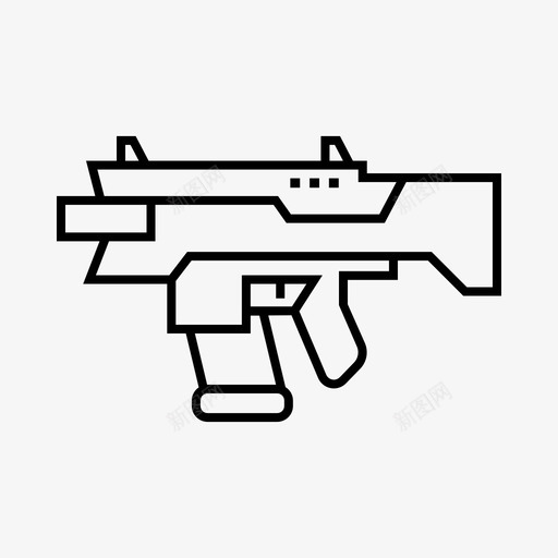 枪玩具子弹孩子图标svg_新图网 https://ixintu.com 子弹 孩子 枪玩具 枪玩具大纲