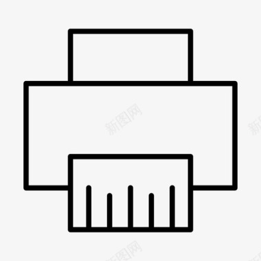 碎纸机机器办公室图标图标