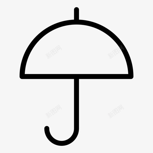 伞雨晴天图标svg_新图网 https://ixintu.com ui 伞 晴天 雨