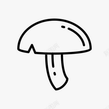 蘑菇水果植物图标图标