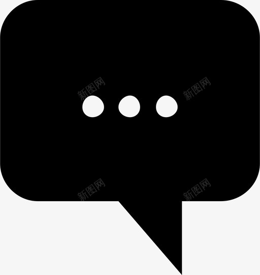 语音泡泡聊天评论图标svg_新图网 https://ixintu.com 文字 聊天 评论 语音泡泡 说话
