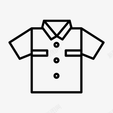 制服服装时装图标图标