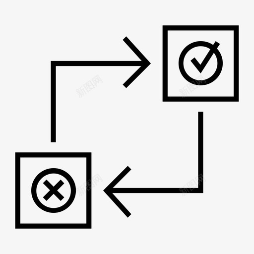 换货退货交货图标svg_新图网 https://ixintu.com 交货 换货 退货