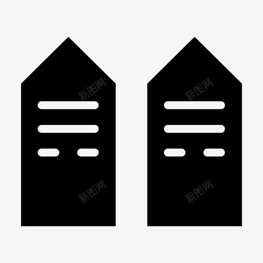 公寓建筑物物业图标svg_新图网 https://ixintu.com 住宅 住户 公寓 建筑物 房地产 物业