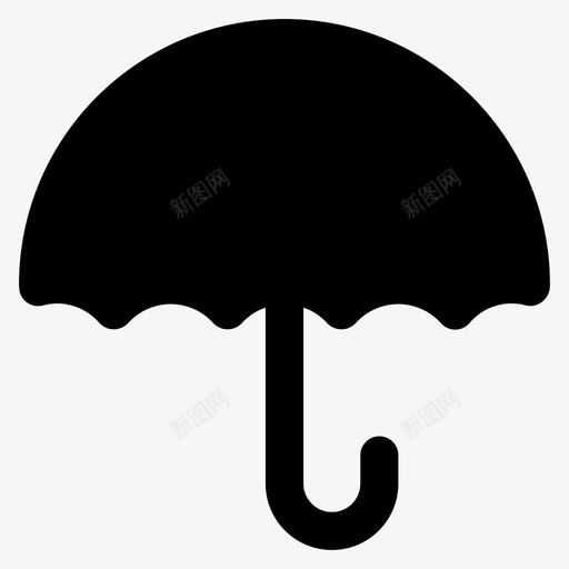 保护保证干燥图标svg_新图网 https://ixintu.com 伞 保护 保证 保险 基本字形4 干燥