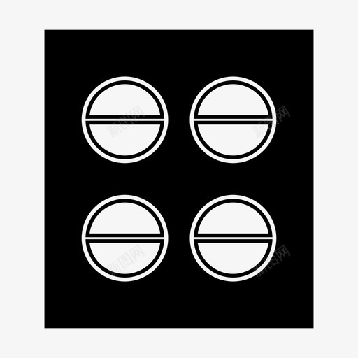药药丸泡罩药片图标svg_新图网 https://ixintu.com 药 药丸泡罩 药片 药雕文