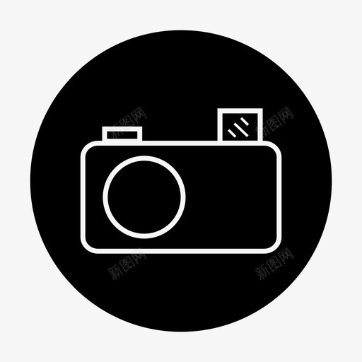 相机数码相机媒体图标svg_新图网 https://ixintu.com 媒体 摄影 数码相机 照片 相机 相机圈
