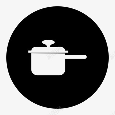 炊具食品压力锅图标图标