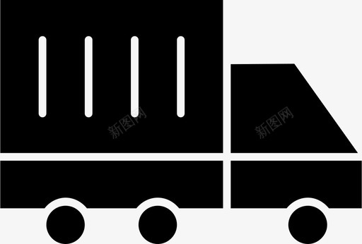 卡车货物运输工具图标svg_新图网 https://ixintu.com 卡车 货物 货车 车辆 运输工具