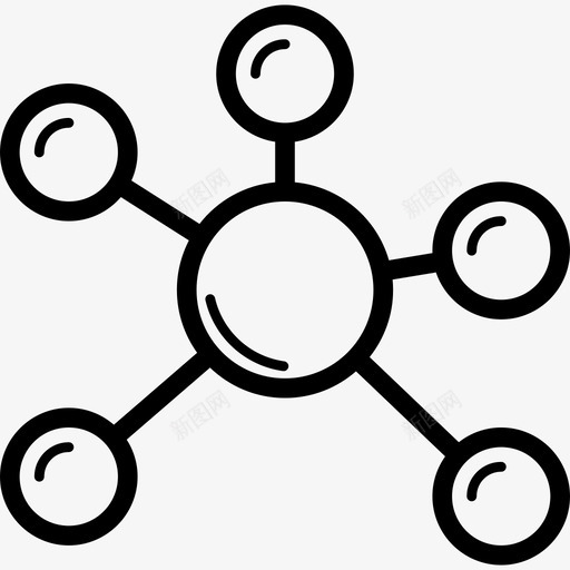 连接图接口genericons数据图标svg_新图网 https://ixintu.com genericons数据 接口 连接图