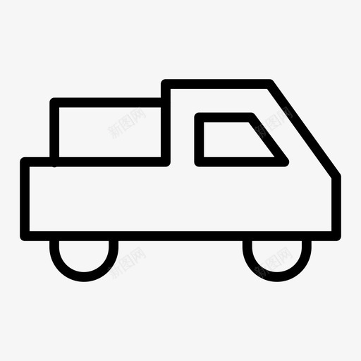 送货汽车货物图标svg_新图网 https://ixintu.com 卡车 汽车 货物 货车 送货