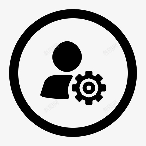 帐号管理-运营svg_新图网 https://ixintu.com 帐号管理-运营