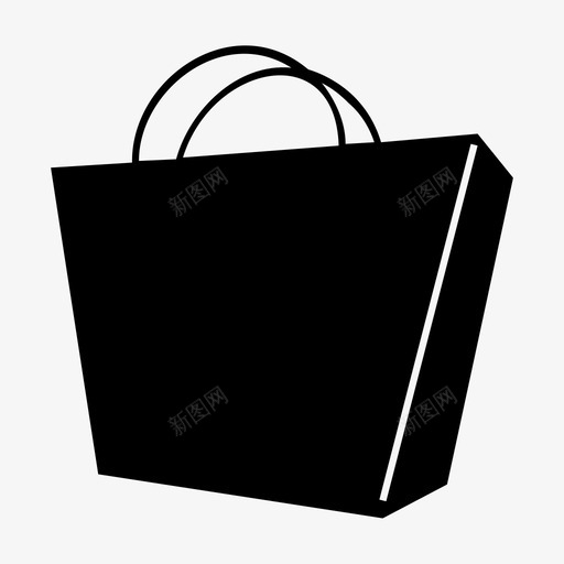 购物袋购买商业图标svg_新图网 https://ixintu.com 商业 纸袋 购买 购物者 购物袋 超市