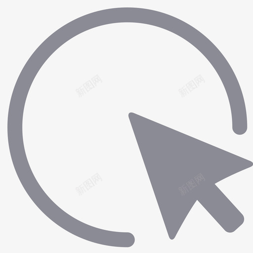 可点击svg_新图网 https://ixintu.com 可点击 填充 线性 扁平 精美 简约 单色 可爱 圆润