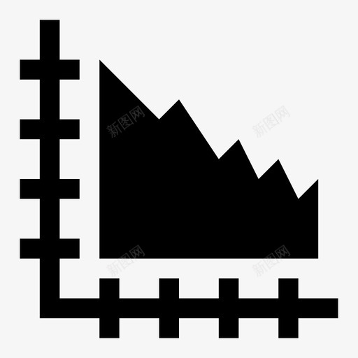 统计面积图用户界面图标svg_新图网 https://ixintu.com 用户界面 统计 面积图