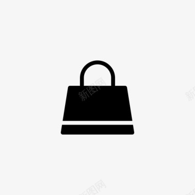 购物袋杂货袋手袋图标图标