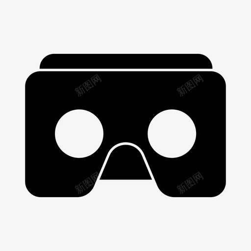 虚拟现实纸板虚拟现实护目镜图标svg_新图网 https://ixintu.com 纸板 虚拟现实 虚拟现实护目镜