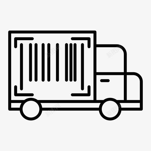 跟踪号装运运输图标svg_新图网 https://ixintu.com 交货 卡车 装运 跟踪号 运输