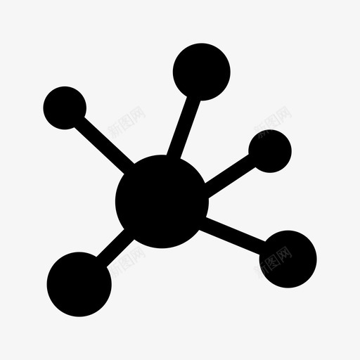 分子原子键原子图标svg_新图网 https://ixintu.com 分子 原子 原子键 学校 电子 科学