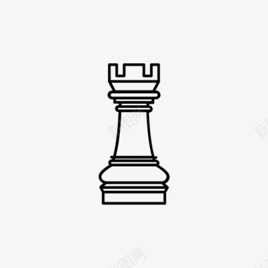 棋类力量战略图标图标