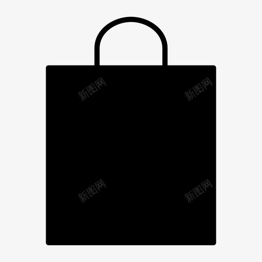 礼品袋杂货袋购物袋图标svg_新图网 https://ixintu.com 杂货袋 礼品袋 购物袋
