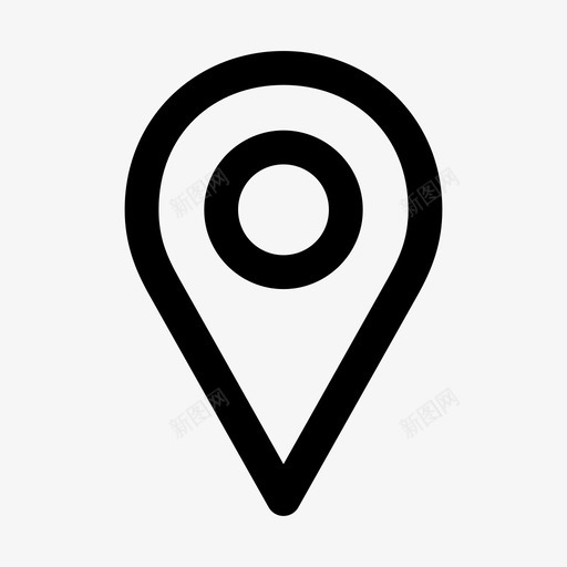 位置地图标记svg_新图网 https://ixintu.com 位置 地图 引脚 引脚位置 标记 用户界面