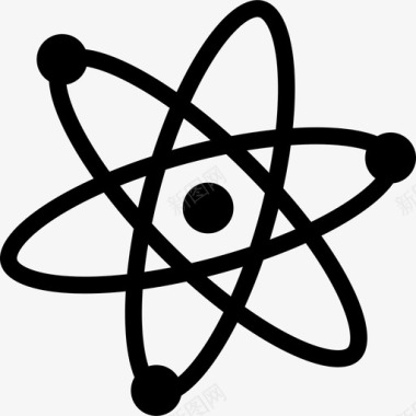 原子符号教育学生的东西图标图标
