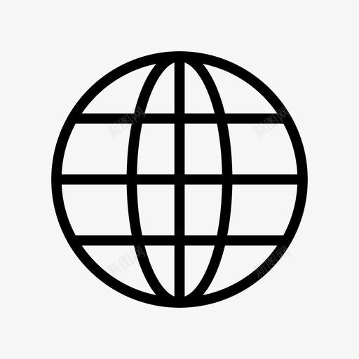 浏览器开发互联网图标svg_新图网 https://ixintu.com 世界 互联网 商业线图标第11卷 在线 开发 浏览器