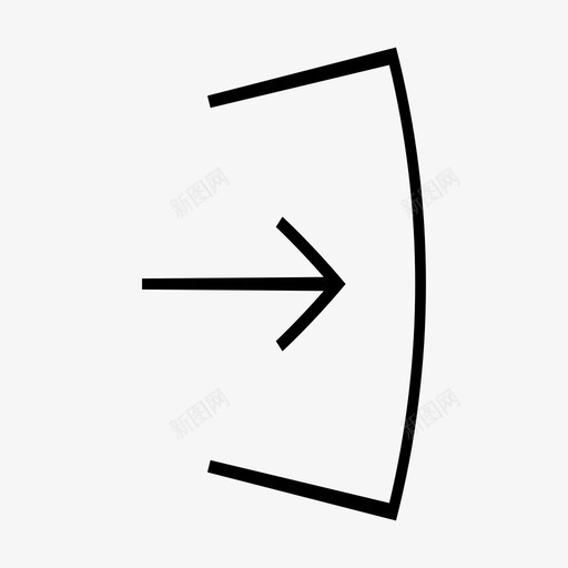 离开到达图标svg_新图网 https://ixintu.com 到达 离开