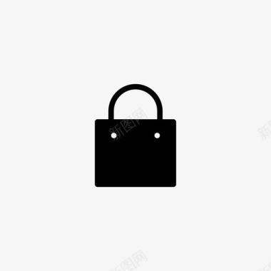 购物袋电子商务网上商店图标图标