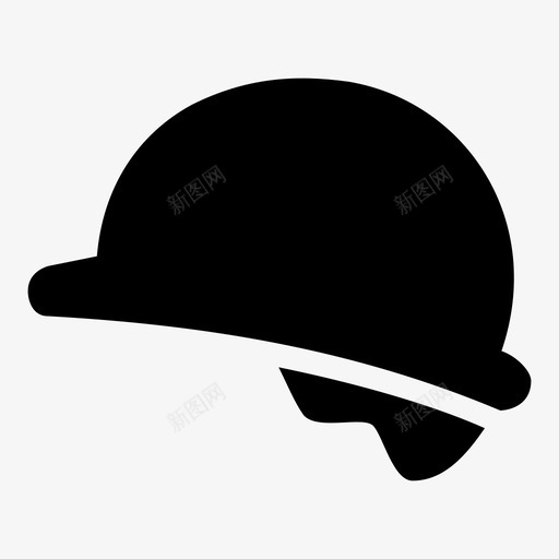 头盔足球护垫图标svg_新图网 https://ixintu.com 头盔 护垫 橄榄球 足球 运动 防护